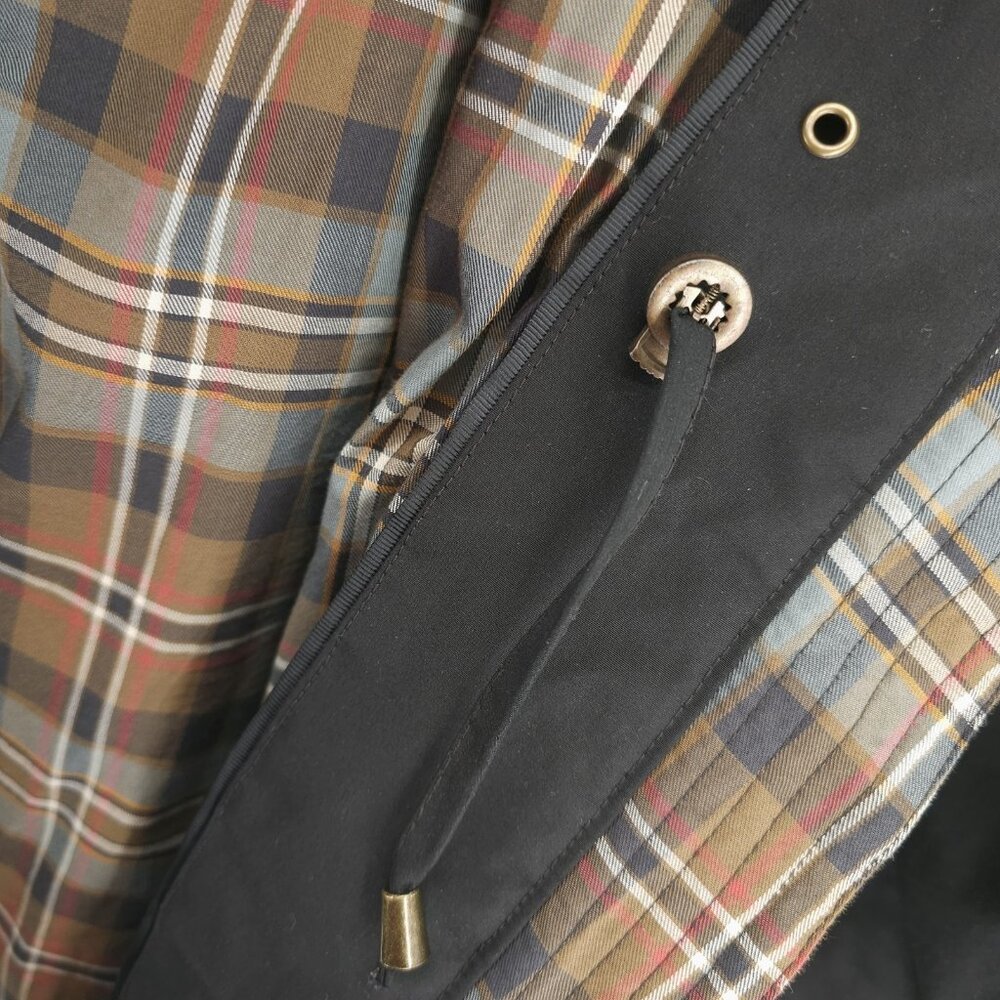 Pendleton Black Hooded Water-Resistant Trench Coat - Picture 7 of 12
